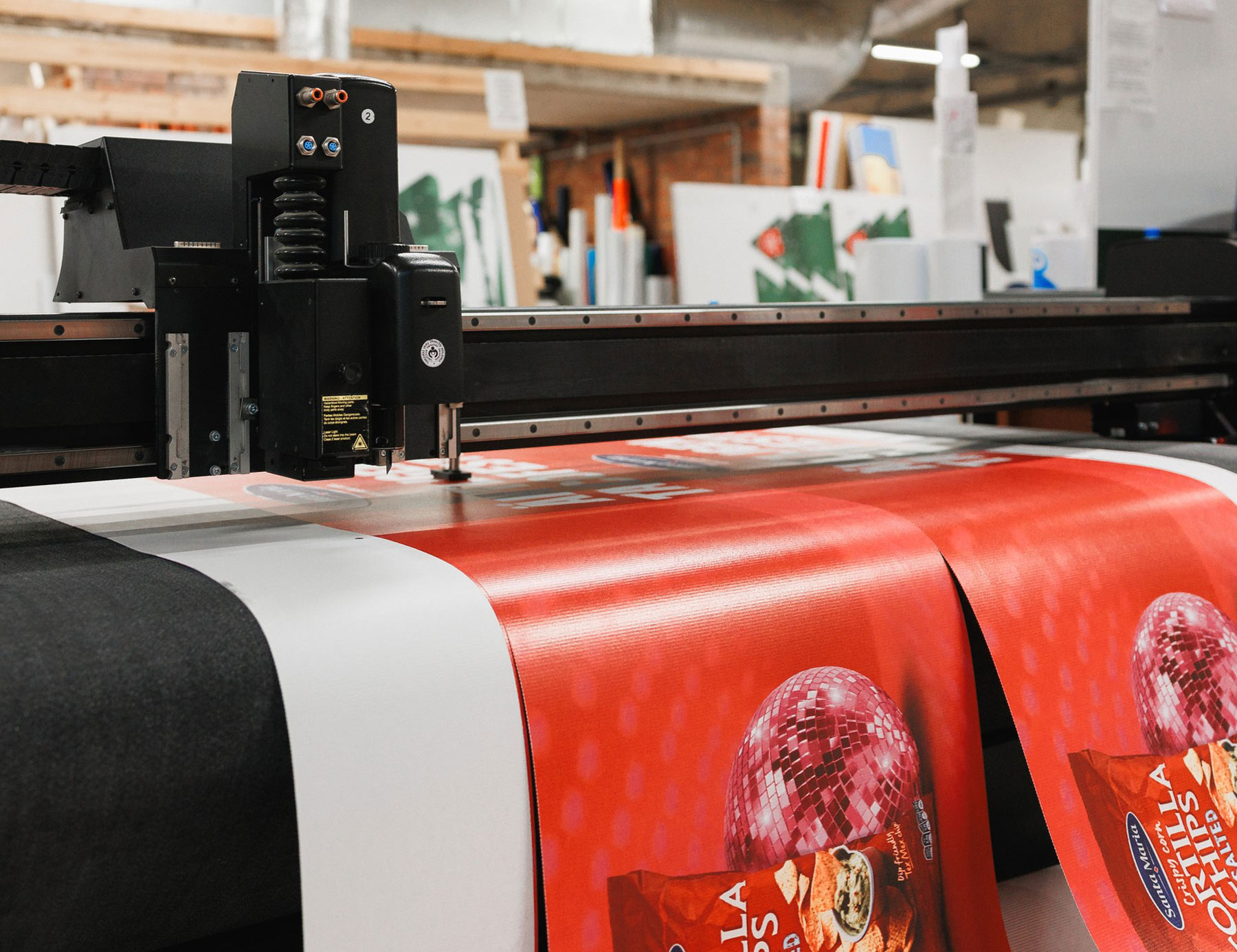 Cutting Pallet Wraps by PMTM